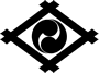 井桁に左二つ巴